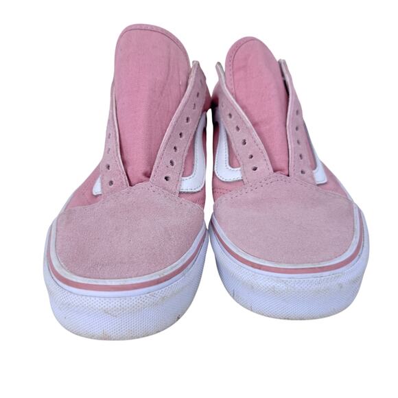 Vans Of‎ The Wall Sneakers Unisex Adults M7 W8.5 Rose Pink Suede Lace Up 508182 - Picture 6 of 9